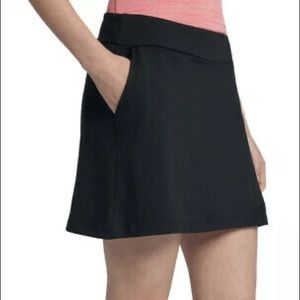 Nike Dri-Fit Black Golf Skort